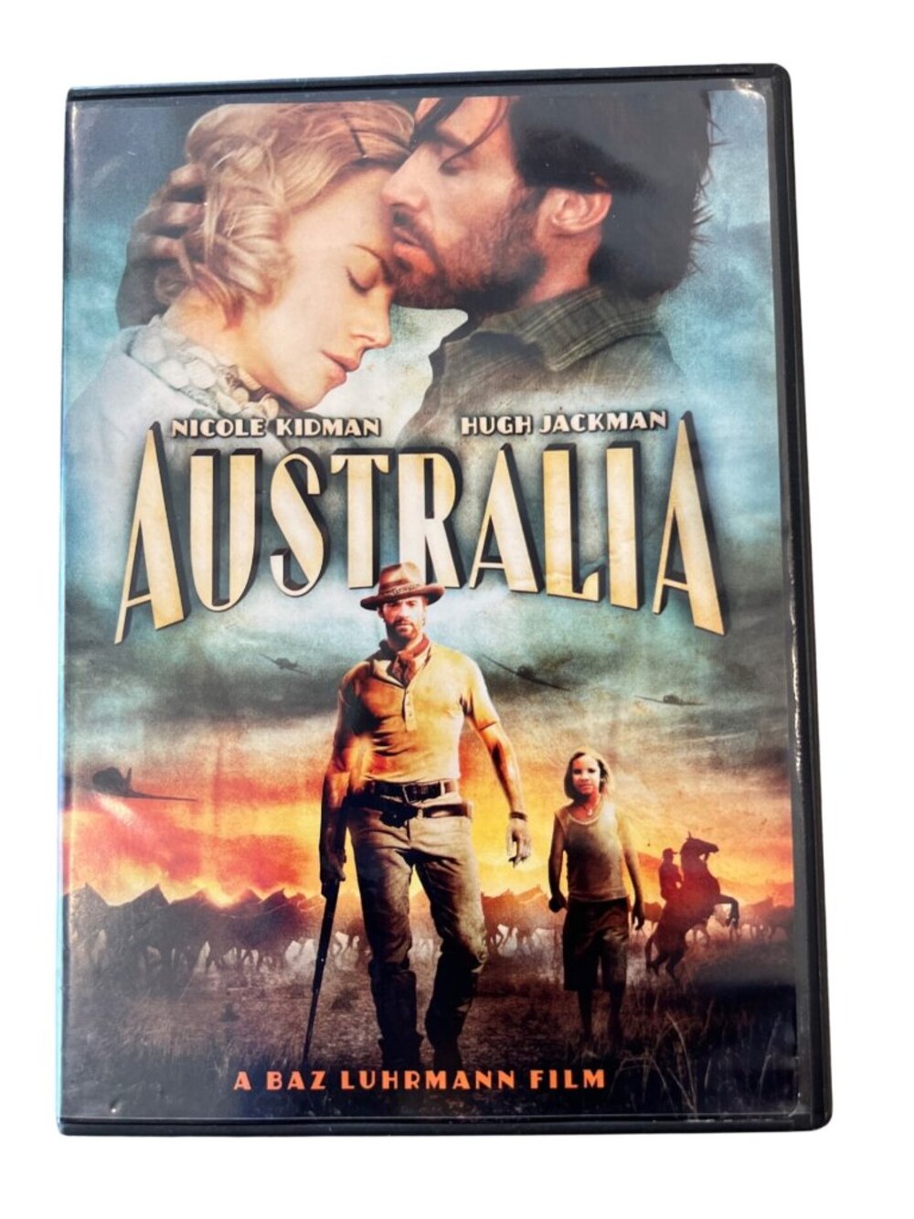 Australia 2008 Movie DVD Drama Nicole Kidman Hugh Jackman Baz Luhrmann